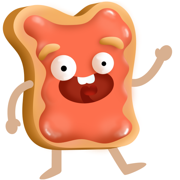 Jam On Bread mascot